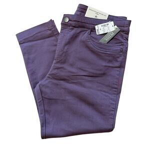 Christopher Banks Petite Purple Women's Ankle Pants New with Tags